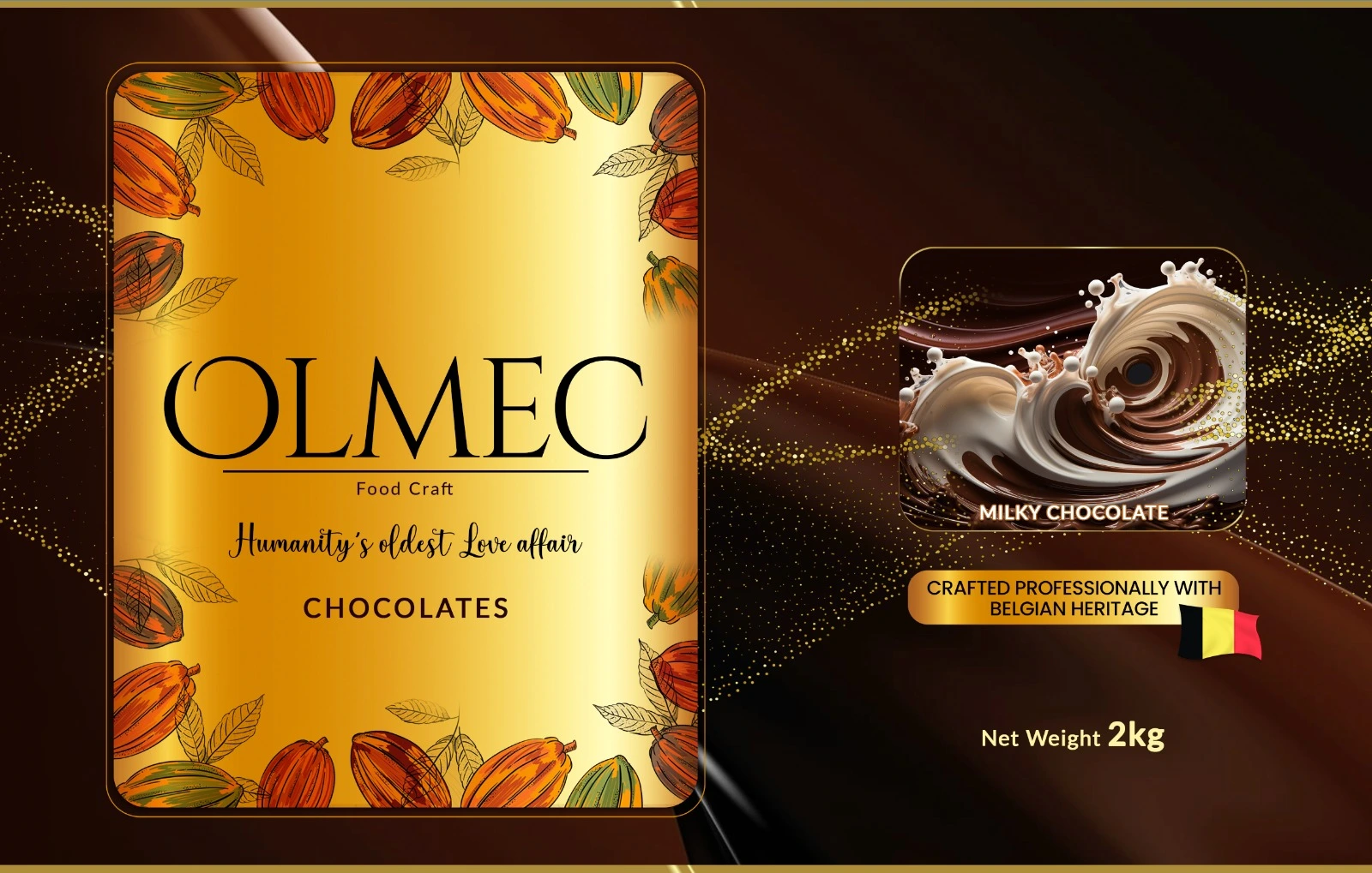 OLMEC premium chocolate and bakery ingredients brand