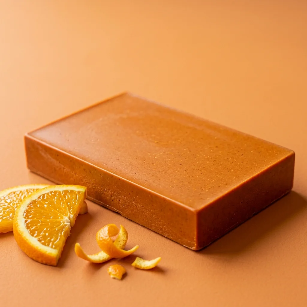 OLMEC Orange Chocolate 2 KG professional topping slab