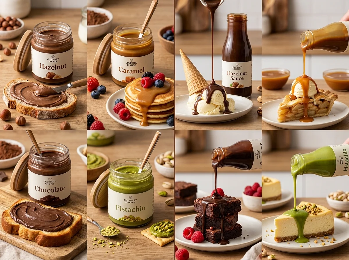 OLMEC hazelnut spread with cocoa for bakery fillings