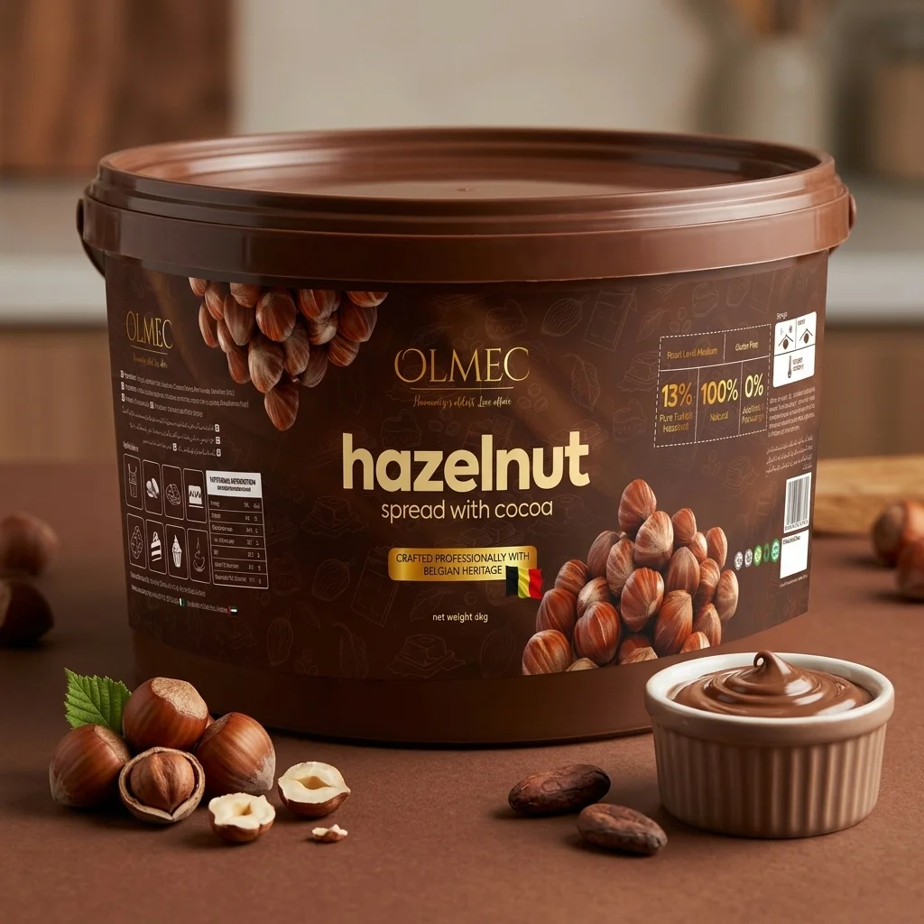 OLMEC Hazelnut Spread with Cocoa 4 KG Culinary Choice